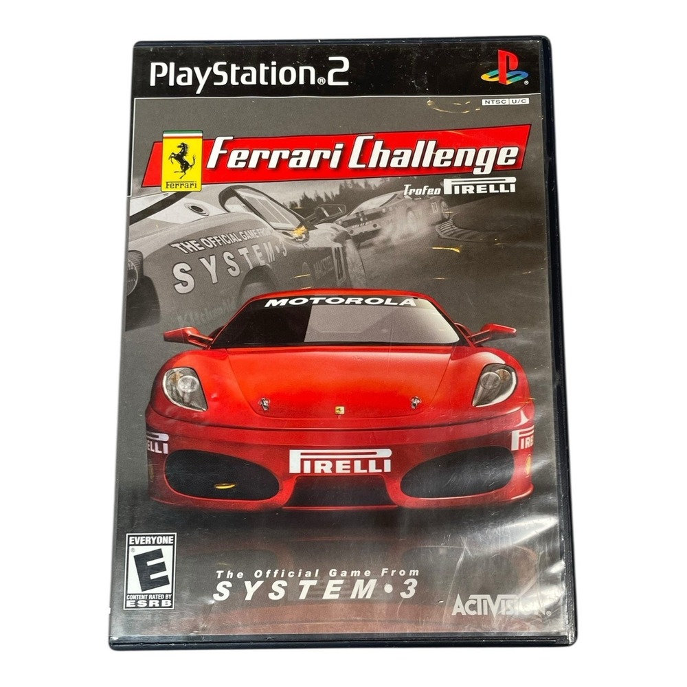 Ferrari Challenge Trofeo Pirelli System 3 PlayStation 2 Video Game